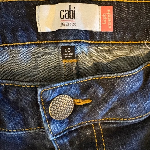 CAbi Denim - CAbi Dark Blue Distressed Denim Jeans